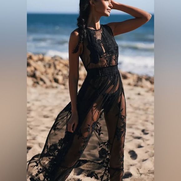 Anthropologie Dresses Clearance Nwt Anthropologie Black Sheer